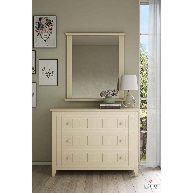 Drawer with mirror "Isavella L22"